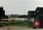 Image of Buchenwald Concentration Camp barracks Ettersberg Germany, 1945, second 52 stock footage video 65675055282