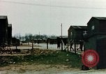 Image of Buchenwald Concentration Camp barracks Ettersberg Germany, 1945, second 59 stock footage video 65675055282