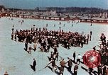 Immagine di A Buchenwald Campo di Concentramento post liberazione Ettersberg Germania, 1945, secondo 28 filmato di repertorio 65675055287