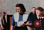 Image of Germans seeing Buchenwald Concentration Camp horrors Germany, 1945, second 13 stock footage video 65675055291