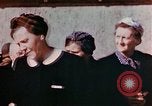 Image of Germans seeing Buchenwald Concentration Camp horrors Germany, 1945, second 20 stock footage video 65675055291
