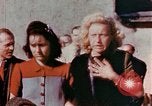 Image of Germans seeing Buchenwald Concentration Camp horrors Germany, 1945, second 36 stock footage video 65675055291