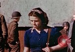 Image of Germans seeing Buchenwald Concentration Camp horrors Germany, 1945, second 52 stock footage video 65675055291
