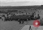 Image of prisoners at Outdoor Church Services Bavaria Germany, 1945, second 9 stock footage video 65675055300