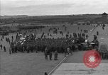 Image of prisoners at Outdoor Church Services Bavaria Germany, 1945, second 17 stock footage video 65675055300