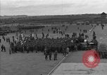 Image of prisoners at Outdoor Church Services Bavaria Germany, 1945, second 18 stock footage video 65675055300