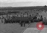Image of prisoners at Outdoor Church Services Bavaria Germany, 1945, second 21 stock footage video 65675055300