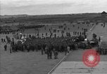 Image of prisoners at Outdoor Church Services Bavaria Germany, 1945, second 22 stock footage video 65675055300