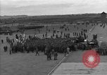 Image of prisoners at Outdoor Church Services Bavaria Germany, 1945, second 23 stock footage video 65675055300
