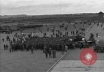 Image of prisoners at Outdoor Church Services Bavaria Germany, 1945, second 24 stock footage video 65675055300