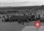Image of prisoners at Outdoor Church Services Bavaria Germany, 1945, second 26 stock footage video 65675055300