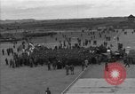 Image of prisoners at Outdoor Church Services Bavaria Germany, 1945, second 31 stock footage video 65675055300
