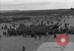 Image of prisoners at Outdoor Church Services Bavaria Germany, 1945, second 32 stock footage video 65675055300