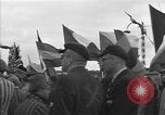 Image of prisoners at Outdoor Church Services Bavaria Germany, 1945, second 41 stock footage video 65675055300