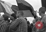Image of prisoners at Outdoor Church Services Bavaria Germany, 1945, second 43 stock footage video 65675055300