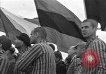 Image of prisoners at Outdoor Church Services Bavaria Germany, 1945, second 45 stock footage video 65675055300