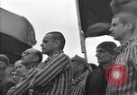 Image of prisoners at Outdoor Church Services Bavaria Germany, 1945, second 53 stock footage video 65675055300