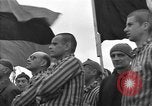 Image of prisoners at Outdoor Church Services Bavaria Germany, 1945, second 55 stock footage video 65675055300
