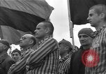 Image of prisoners at Outdoor Church Services Bavaria Germany, 1945, second 56 stock footage video 65675055300