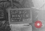 Image of German prisoners after Dachau liberation Bavaria Germany, 1945, second 1 stock footage video 65675055302
