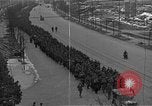 Image of German prisoners after Dachau liberation Bavaria Germany, 1945, second 15 stock footage video 65675055302