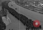 Image of German prisoners after Dachau liberation Bavaria Germany, 1945, second 19 stock footage video 65675055302