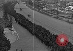 Image of German prisoners after Dachau liberation Bavaria Germany, 1945, second 21 stock footage video 65675055302