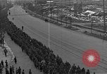 Image of German prisoners after Dachau liberation Bavaria Germany, 1945, second 33 stock footage video 65675055302