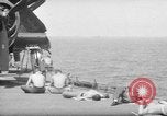 Image of USS Wasp CV-18 Pacific Ocean, 1945, second 1 stock footage video 65675055304