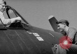 Image of Japanese flag painted on aircraft to record aerial victory Pacific Ocean, 1945, second 20 stock footage video 65675055307