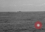 Image of SB2C dive bomber Pacific Ocean, 1944, second 13 stock footage video 65675055310