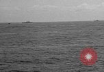 Image of SB2C dive bomber Pacific Ocean, 1944, second 15 stock footage video 65675055310