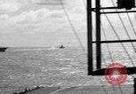 Image of SB2C dive bomber Pacific Ocean, 1944, second 22 stock footage video 65675055310