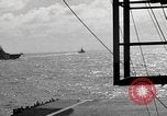 Image of SB2C dive bomber Pacific Ocean, 1944, second 28 stock footage video 65675055310
