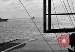 Image of SB2C dive bomber Pacific Ocean, 1944, second 31 stock footage video 65675055310