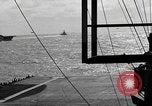 Image of SB2C dive bomber Pacific Ocean, 1944, second 32 stock footage video 65675055310