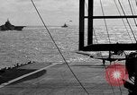 Image of SB2C dive bomber Pacific Ocean, 1944, second 37 stock footage video 65675055310