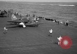 Image of SB2C dive bomber Pacific Ocean, 1944, second 59 stock footage video 65675055310
