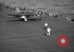 Image of SB2C dive bomber Pacific Ocean, 1944, second 61 stock footage video 65675055310