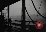 Image of man on the deck Pacific Ocean, 1944, second 30 stock footage video 65675055311