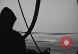 Image of man on the deck Pacific Ocean, 1944, second 54 stock footage video 65675055311