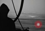 Image of man on the deck Pacific Ocean, 1944, second 55 stock footage video 65675055311