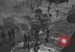 Image of burning TBF Avenger Pacific Ocean, 1945, second 1 stock footage video 65675055312