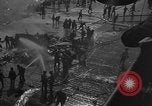 Image of burning TBF Avenger Pacific Ocean, 1945, second 6 stock footage video 65675055312