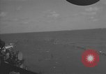 Image of burning TBF Avenger Pacific Ocean, 1945, second 17 stock footage video 65675055312
