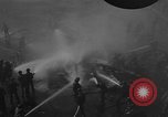 Image of burning TBF Avenger Pacific Ocean, 1945, second 28 stock footage video 65675055312