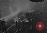 Image of burning TBF Avenger Pacific Ocean, 1945, second 30 stock footage video 65675055312