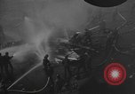 Image of burning TBF Avenger Pacific Ocean, 1945, second 31 stock footage video 65675055312