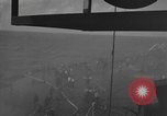 Image of burning TBF Avenger Pacific Ocean, 1945, second 34 stock footage video 65675055312