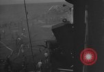 Image of burning TBF Avenger Pacific Ocean, 1945, second 38 stock footage video 65675055312
